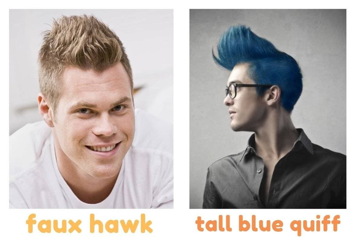 The Faux Hawk Vs Other Similar Styles [Photo Comparisons]