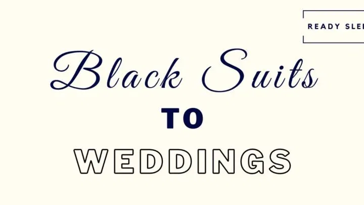 Black Suits To Weddings
