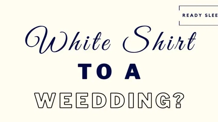 White shirt to a wedding featured image