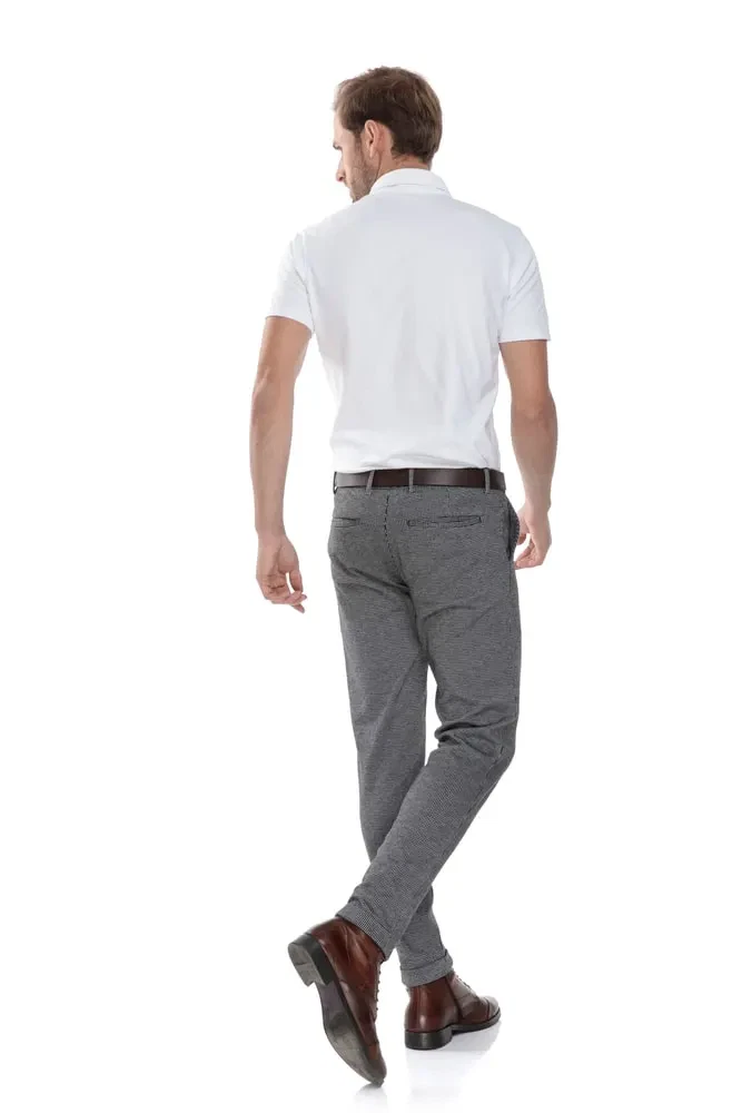 polo shirt with dress pants