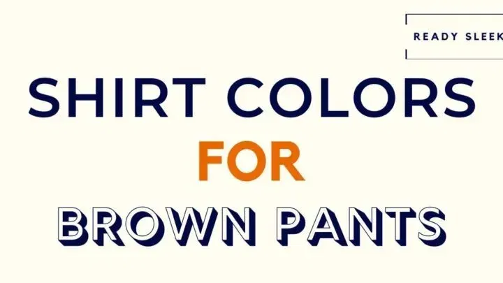 What Color Shirt Goes With Brown Pants? (Pics)