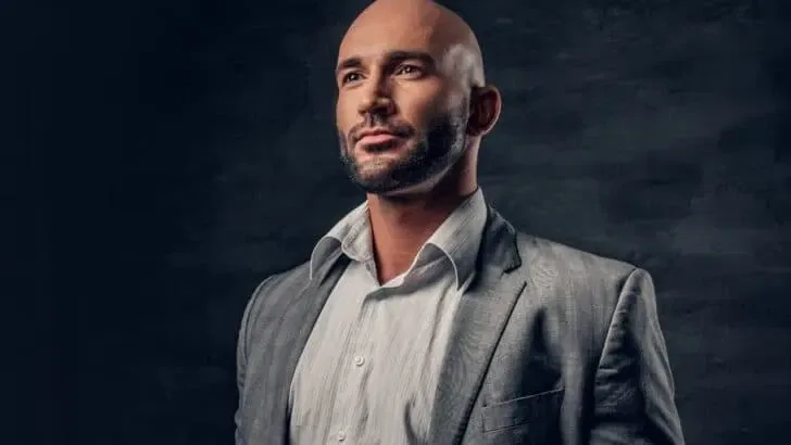 Bald With Short Beard Deposit Photos