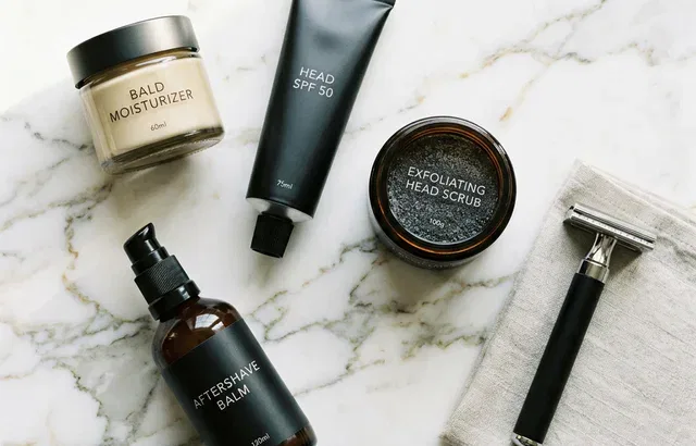 Bald Head Care Routine