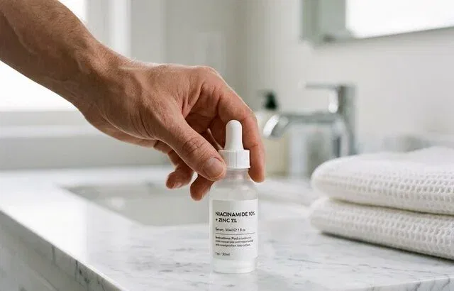 Niacinamide serum for men - ReadySleek