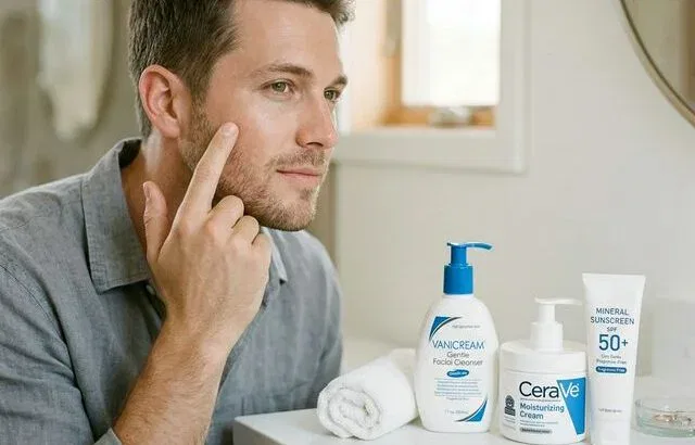 Men Sensitive Skin Skincare Products