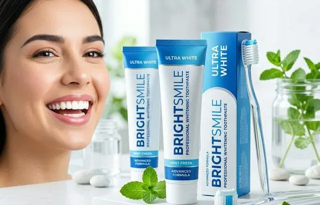 Whitening toothpaste products for brighter teeth