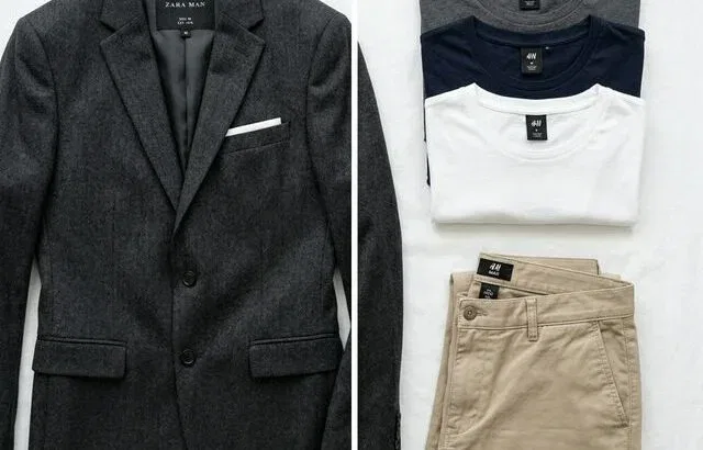 Zara vs H&M Men's Clothing Comparison