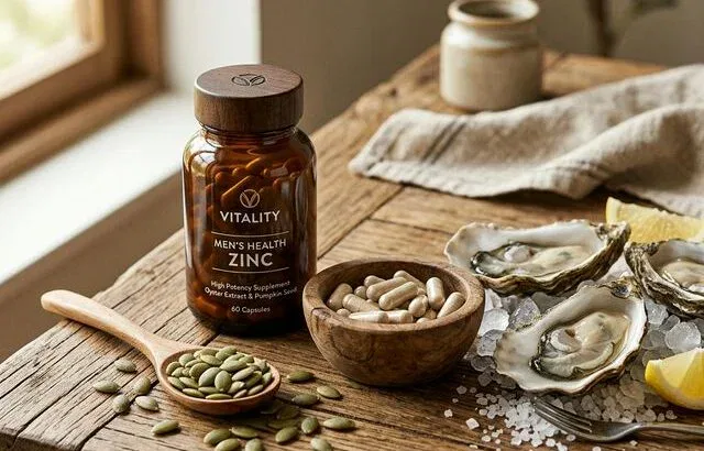 Zinc supplement with oysters and pumpkin seeds