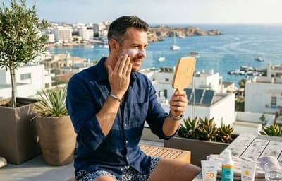SPF sunscreen for men