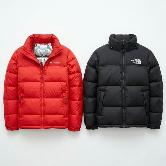 Cool Columbia Vs North Face Jackets Photos