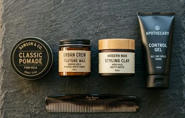 Men’s Hair Products Explained: Pomade vs Wax vs Clay vs Gel