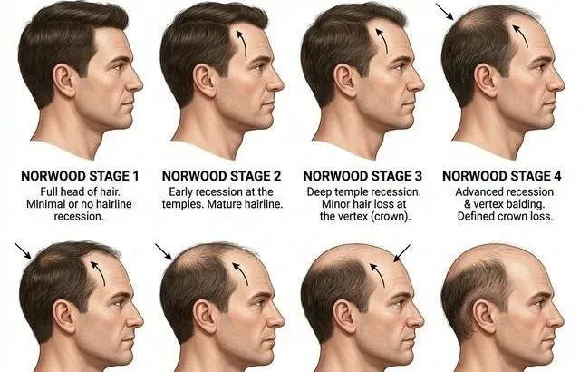 Norwood Scale Explained: Identify Your Hair Loss Stage (2026)