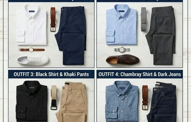Shirt and Pants Color Combinations for Men: Complete Guide