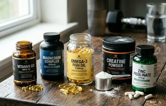 Essential Supplements for Men: What Actually Works (Science-Based)