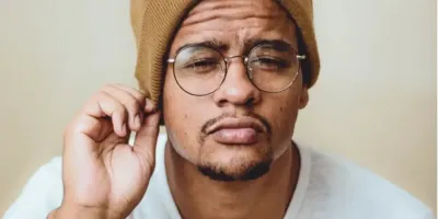 The Pencil Mustache With Goatee