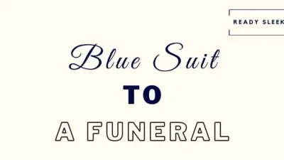 How To Wear A Blue Suit To A Funeral (7 Tips)