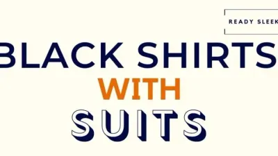How To Wear A Black Shirt With A Suit (7 Tips)