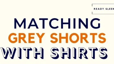 What Color Shirt Goes With Grey Shorts? (Pics)