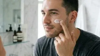Men's sensitive skin care routine