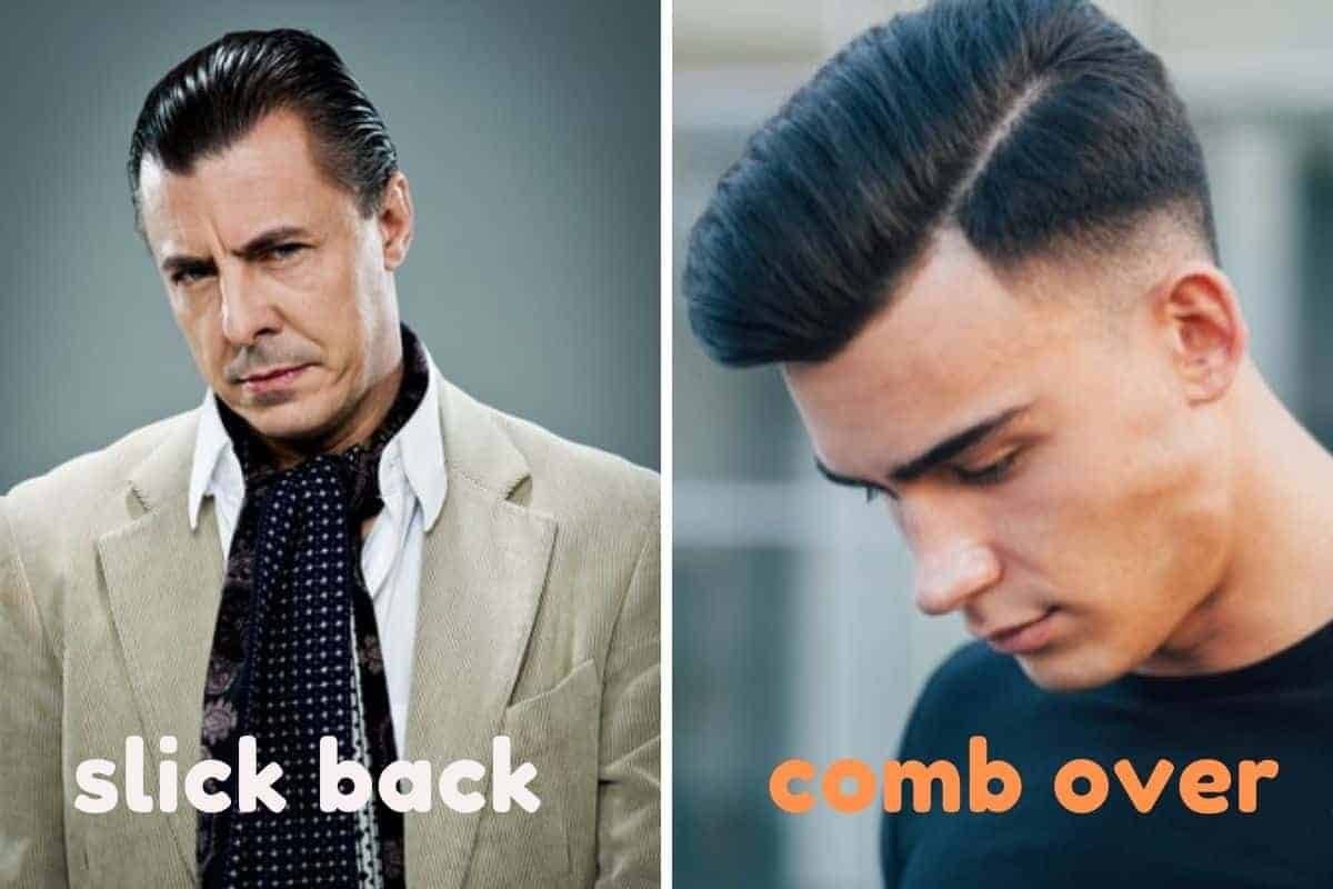 Slick Back Vs Comb Over Vs Side Part Vs Undercut [Pics]